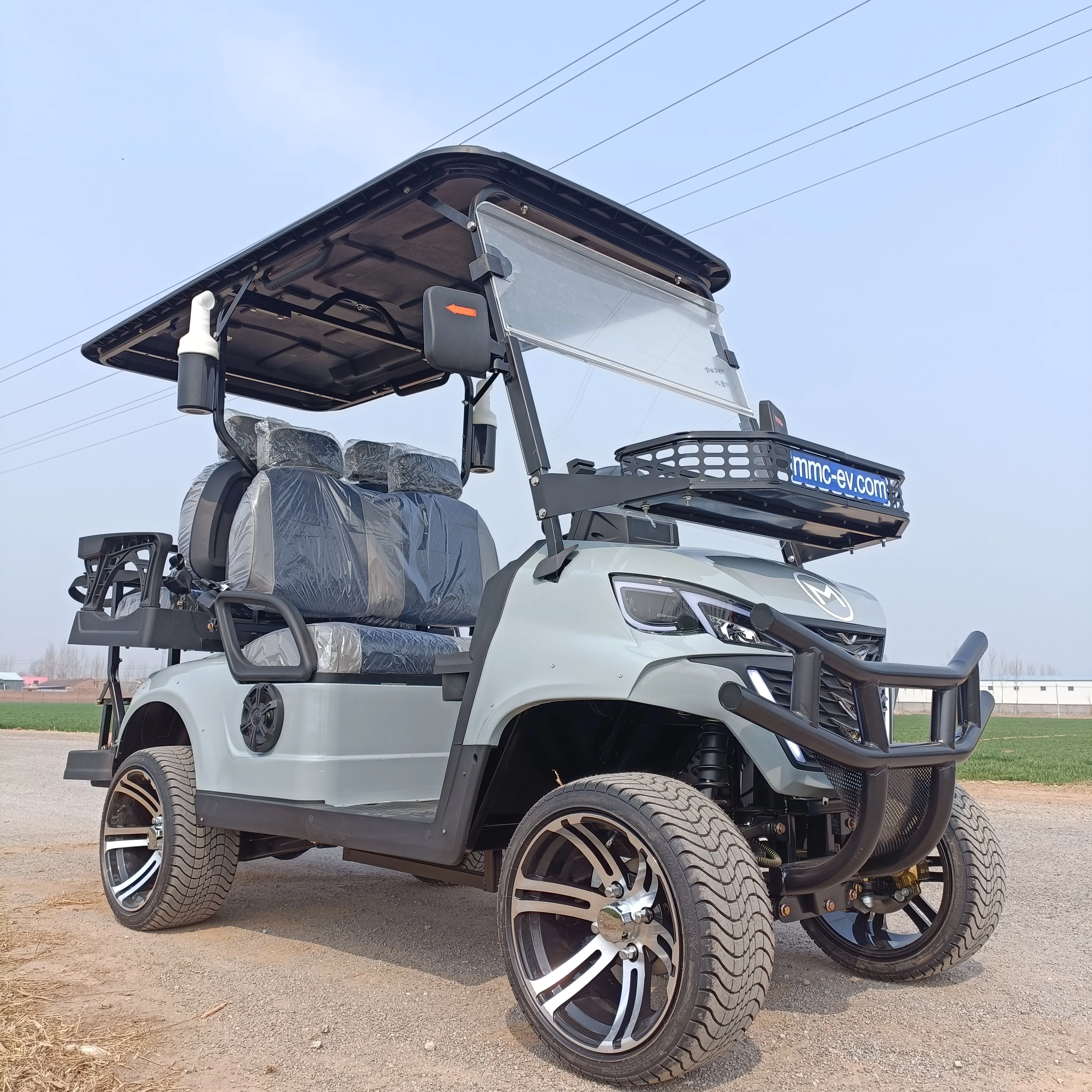 New 4 Seats  5000 7000 Motor China Factory Custom Club Car Battery Operated Golf Cart Electric Golf Buggy