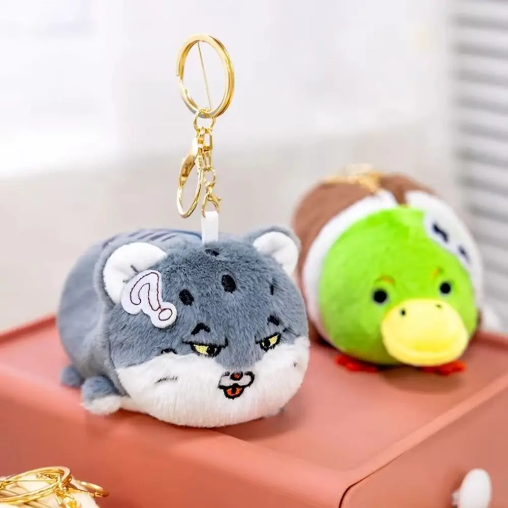 Animal Series Crocodile Zero Wallet Key Chain Snow leopard Platypus Earphone Bag Adorable Lightweight Cattle Coin Purse Women
