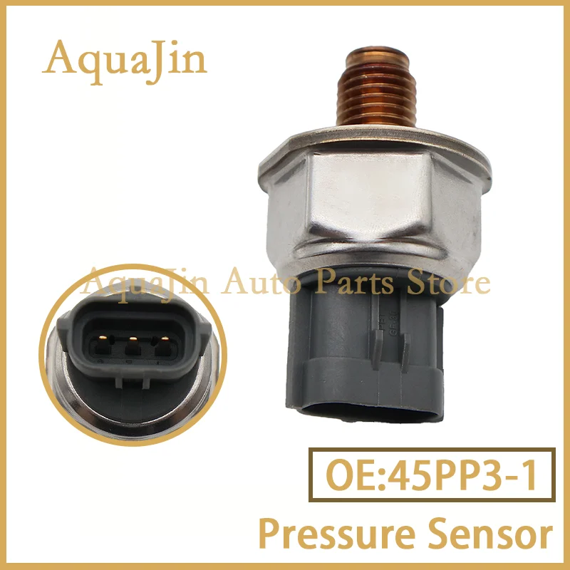 

45PP3-1 Fuel Rail Pressure Sensor For Vauxhall Opel Astra Fiat Land Rover Citroen Peugeot Nissan Navara Ford Transit 45PP31 OEM