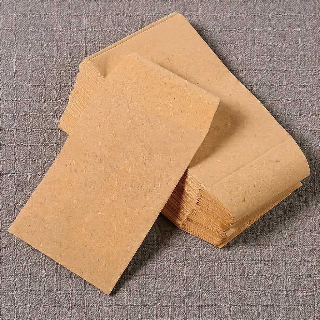 50Pcs Kraft Envelope For Home Office Storage Christmas Party Favors Small Brown Paper Self-sealing Envelopes