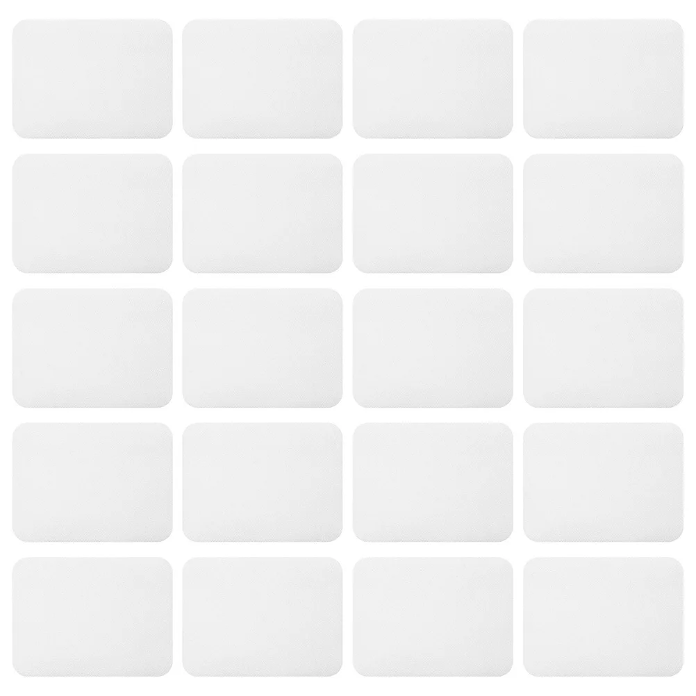 

20Pcs Rectangular Clothing Patches Imitation Denim Design for Women Wear DIY Garment Accessories Clothes Patches