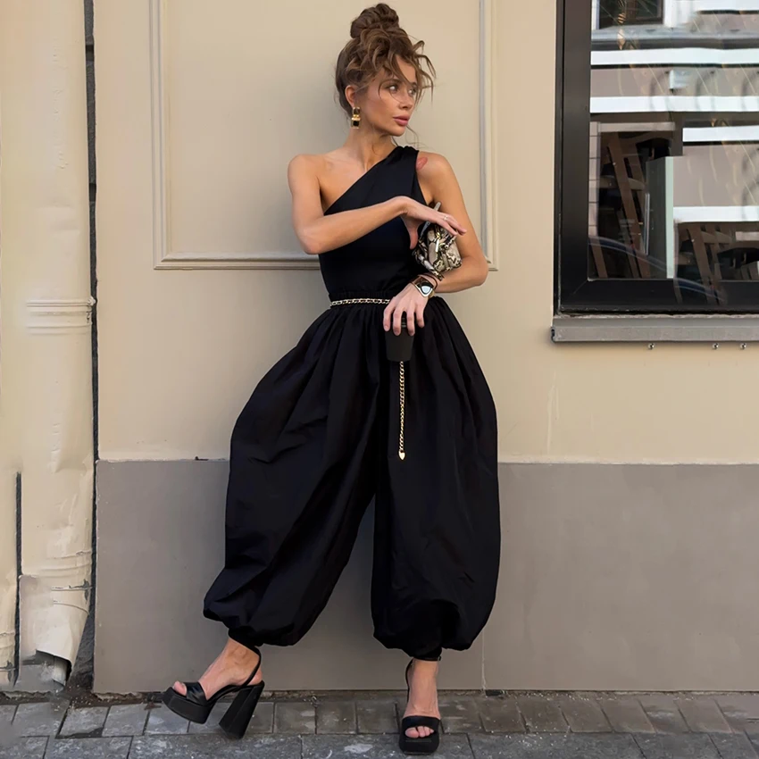 

Linad Street Chic Black Wide Leg Pants Women Casual Loose Trousers Female Office High Waist Long Pants With Pockets 2025 Khaki