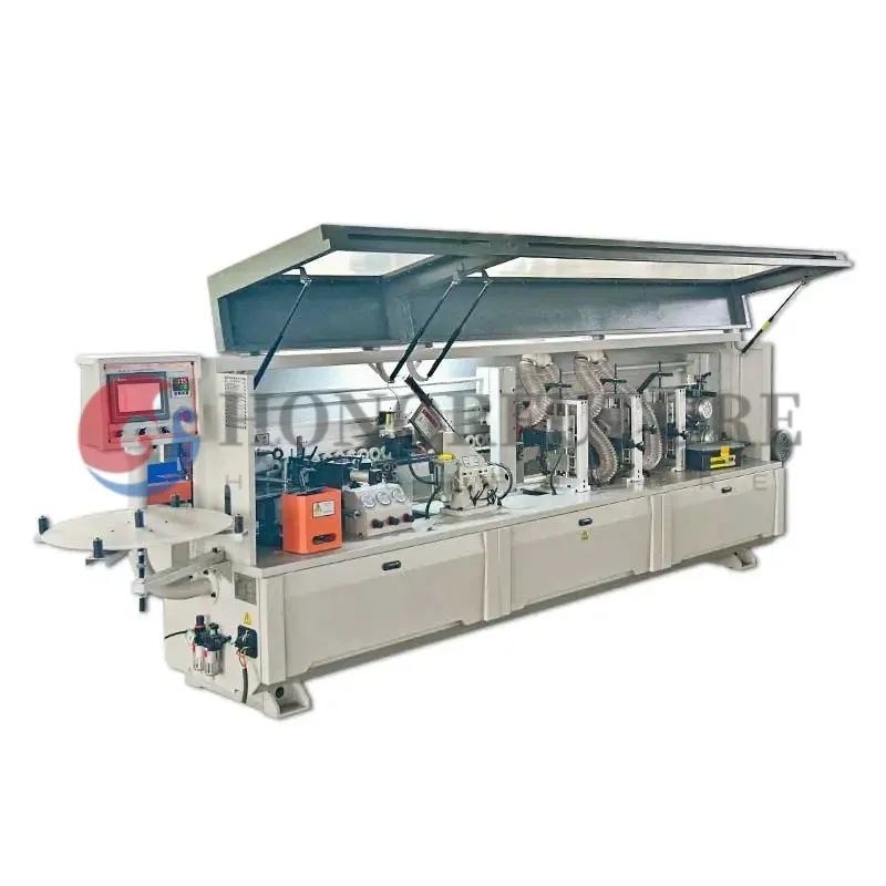 

Pvc Wood Edge Banding Machine Automatic Mdf Edge Bander With Trimmer For Furniture Cabinet Door