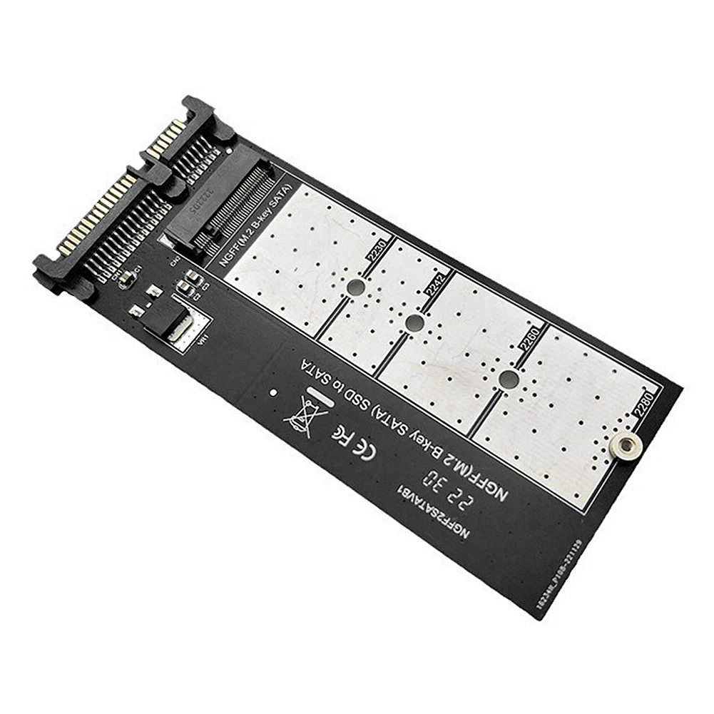 M.2 NGFF SSD To SATA 3 3.0 Adapter Card Converter B Key M.2 NGFF To SATA Adapter Card NGFF M.2 To 2.5 Inch SATA III Drivers