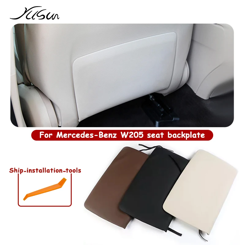 

For Mercedes Benz C E GLC CLS W205 W213 W253 W257 2059105320 Class Interior Front Seat Backrest Storage Bag Cover ﻿