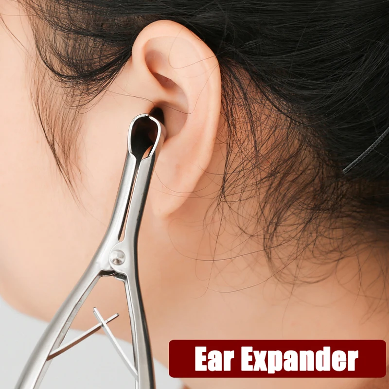 Médico Ear Care Canal Dilator, espéculo endoscópio nasal, Nostril Alicate, Rhinoscope Expansão Fórceps, Nariz Expansor Ferramenta