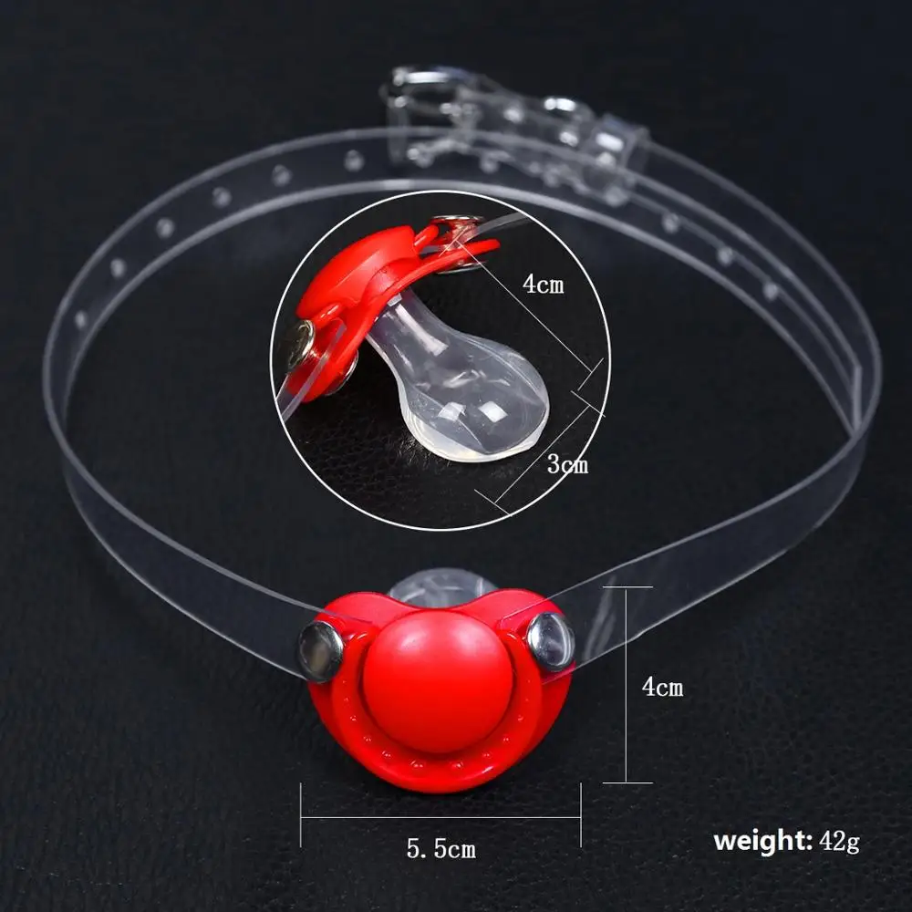 cute pacifier Open Mouth Gag Plug Adult Bondage Restraints Toys Ball Bdsm Sex for Woman Juegos Sexuales