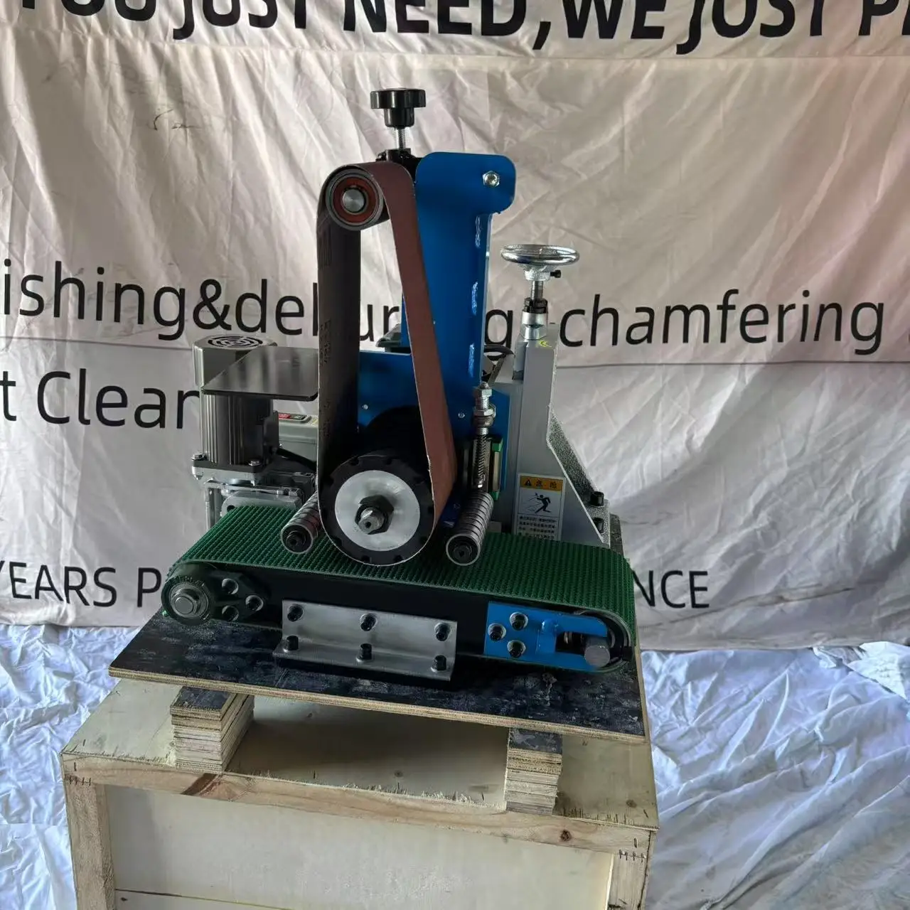 

Flat Small Metal Polishing Machine Sheet Metal Deburring Machine Steel Sanding Machine CE Certificated