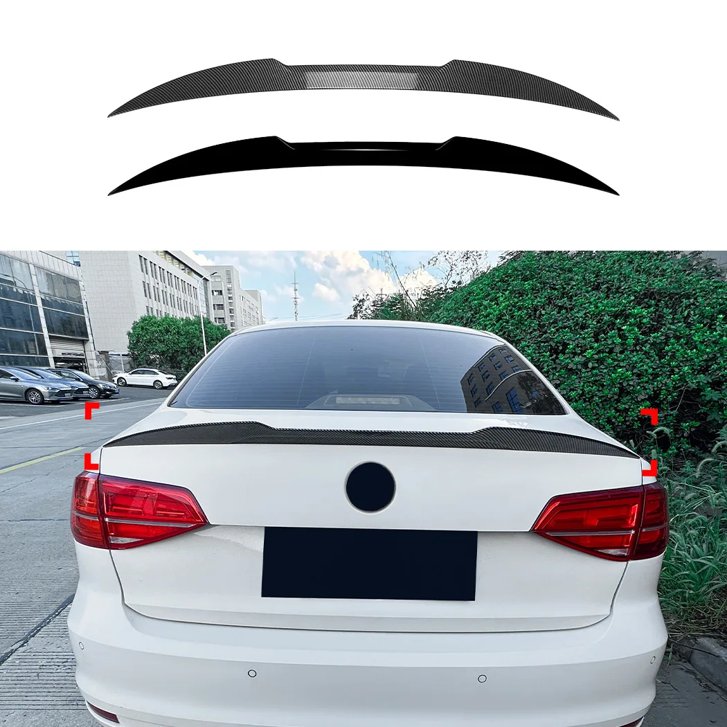 

Suitable for Volkswagen Suiteng Jetta MK6 2011-2018 M4 Blade Tail Spoiler Exterior Modification