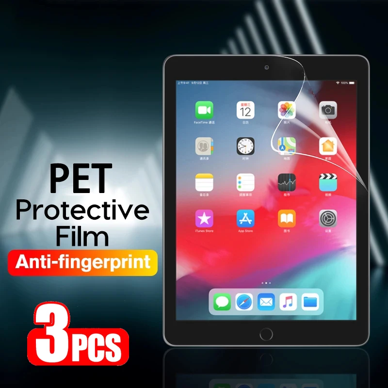 Soft Hydrogel Film for iPad 10th 10.9 Pro 11 12.9 2022 PET Film Screen Protector For iPad Mini 6 5 Air 5 4 ipad 10.2 7th 8th 9th