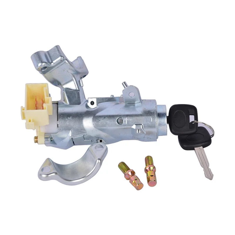 Ignition Switch Assembly W/2 Keys with Bracket for 1998 1999-2002 Toyota Corolla RAV4 45020-12-11 45250-38010