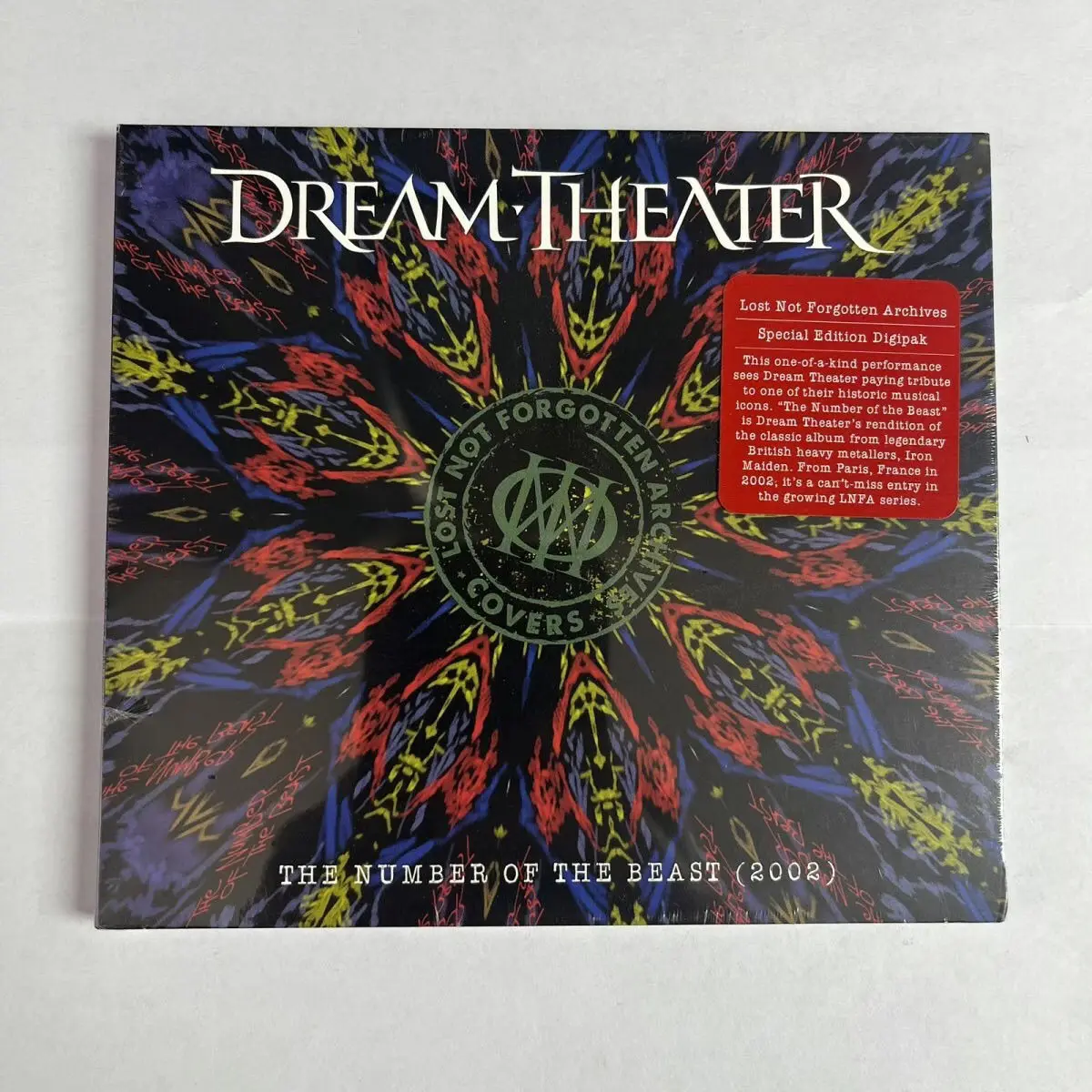 

Rock Band Dream Theater John Myung Music CD The Number of the Beast 2002 Album Music Record Cosplay Walkman Car Soundtracks Box