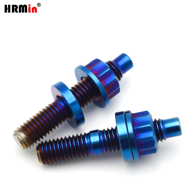 HRMin Gr.5 Titanium Ti-6Al-4V Exhaust Intake Manifold Stud Kits With Nut Washer M8*1.25mm for racing car motorcylce