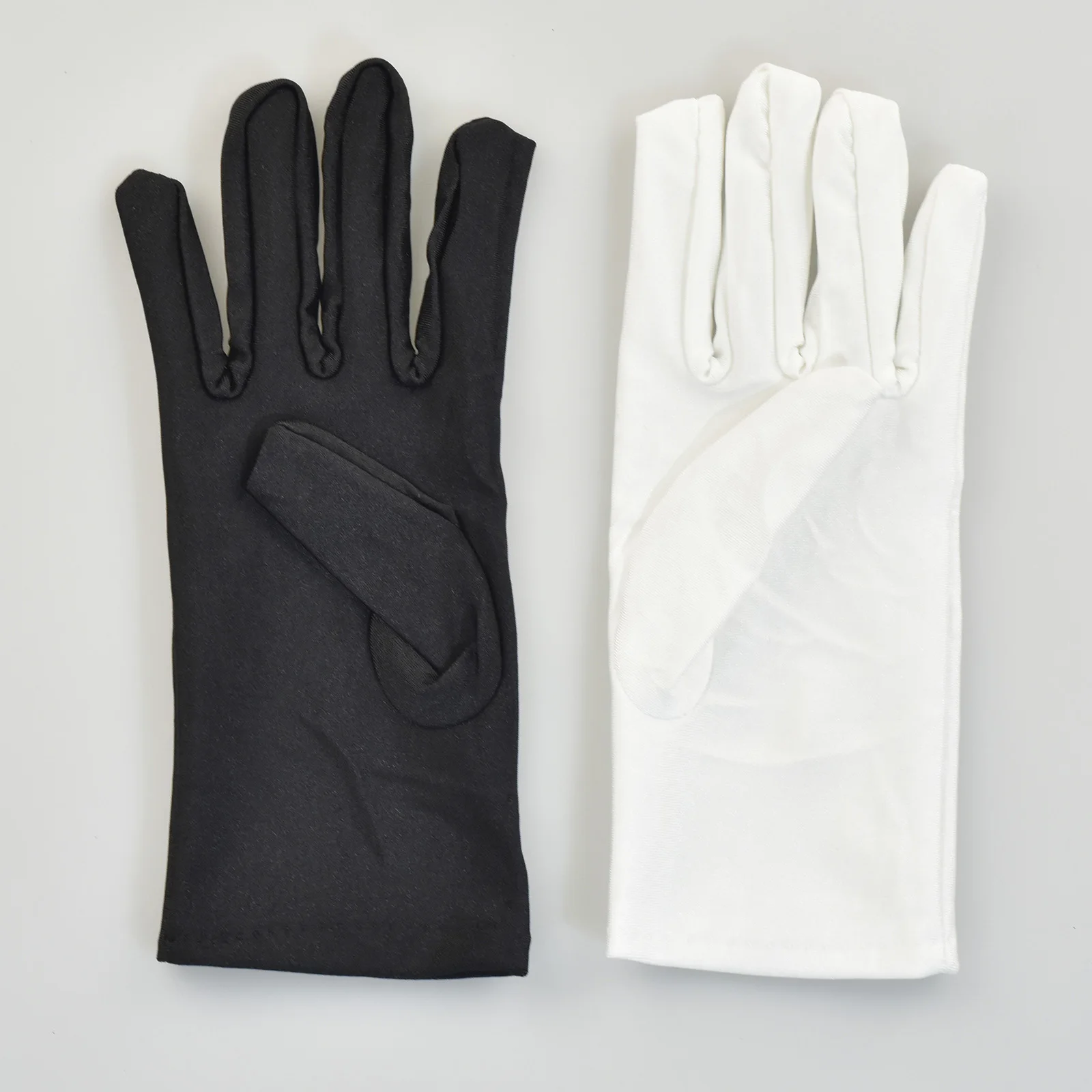 Guanti multifunzionali unisex in spandex ad alta elasticità per gioielli di protezione solare per il tempo libero e etichetta per ricevimenti di intrattenimento