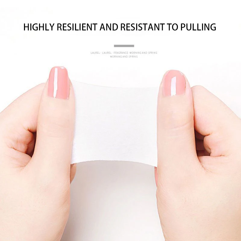 Tampone di cotone per unghie non perdere i capelli Strumento per la pulizia delle unghie dure Asciugamano per rimozione rapida delle unghie Lavaggio delle unghie Tampone di cotone per lavaggio delle unghie