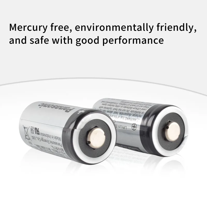 3V CR123A 1550mah lithium battery CR17345 is suitable for cameras, instruments, electricity meters, water meters, etc