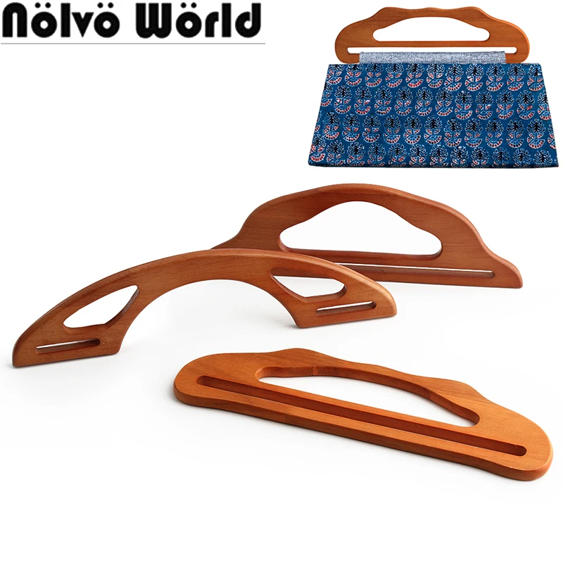 4/10/20pcs Camel Arch Bridge Detachable Wooden Bag Handle For Tote Bags Handbag Shoulder Strap Purse Frame Handcraft Accessories