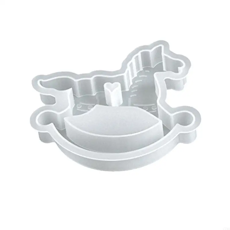  Nonstick Silicone Mold Christmas Theme Figures Moulds Perfect for Crafting