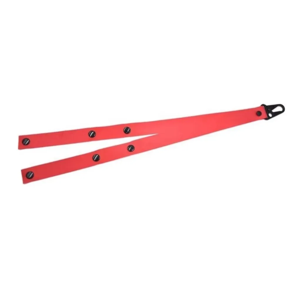 

Bag Organizer Cheerleader Poms Holder Lightweight Durable Hanger Cheer Pom Lanyard Strong Hook Black Red PomPom Carrier