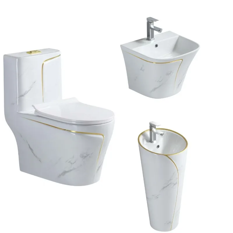 Washbasin toilet square color column type washbasin integrated bathroom floor bathroom washbasin