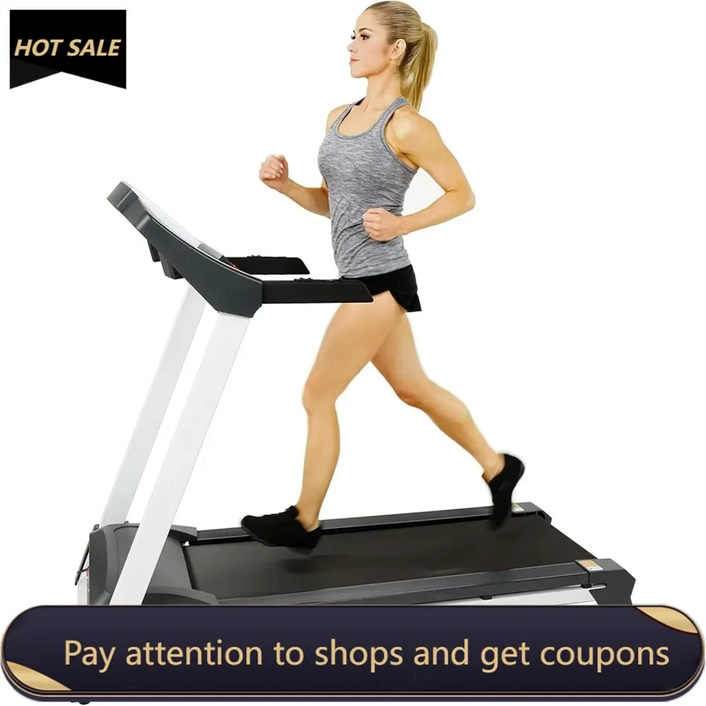 

Premium Treadmill with Auto Incline, Dedicated Speed Buttons, Double Deck Technology, Digital Performance Display Freight free