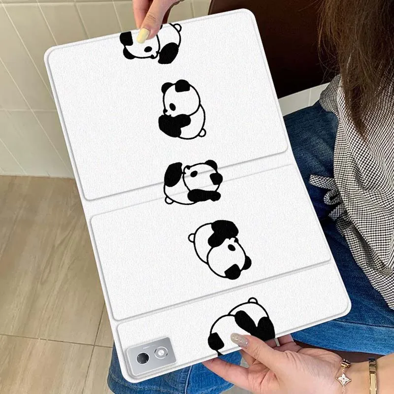 

Cute Panda Pet Decal For Xiaoxin Lenovo Tab Pad K11 K10 M10 P11 3rd Plus Pro Legion Y700 Y900 Gen4 2 Tablet Case Gift