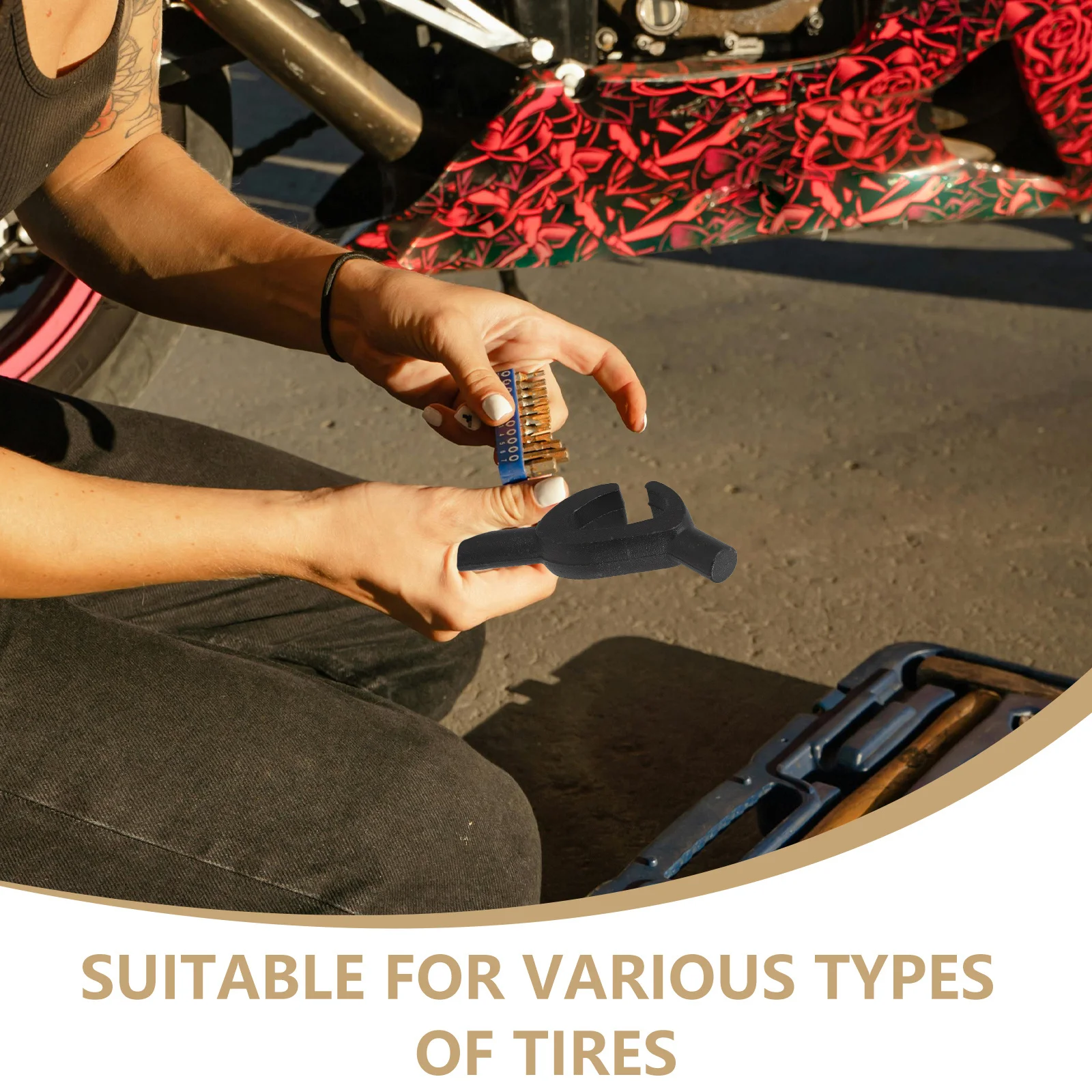 

Car Tire Changer Clamp Sturdy Manual Tire Removal Tool Efficient Wheel Changing Helper Auto Repair Tool Universal Rim Pry