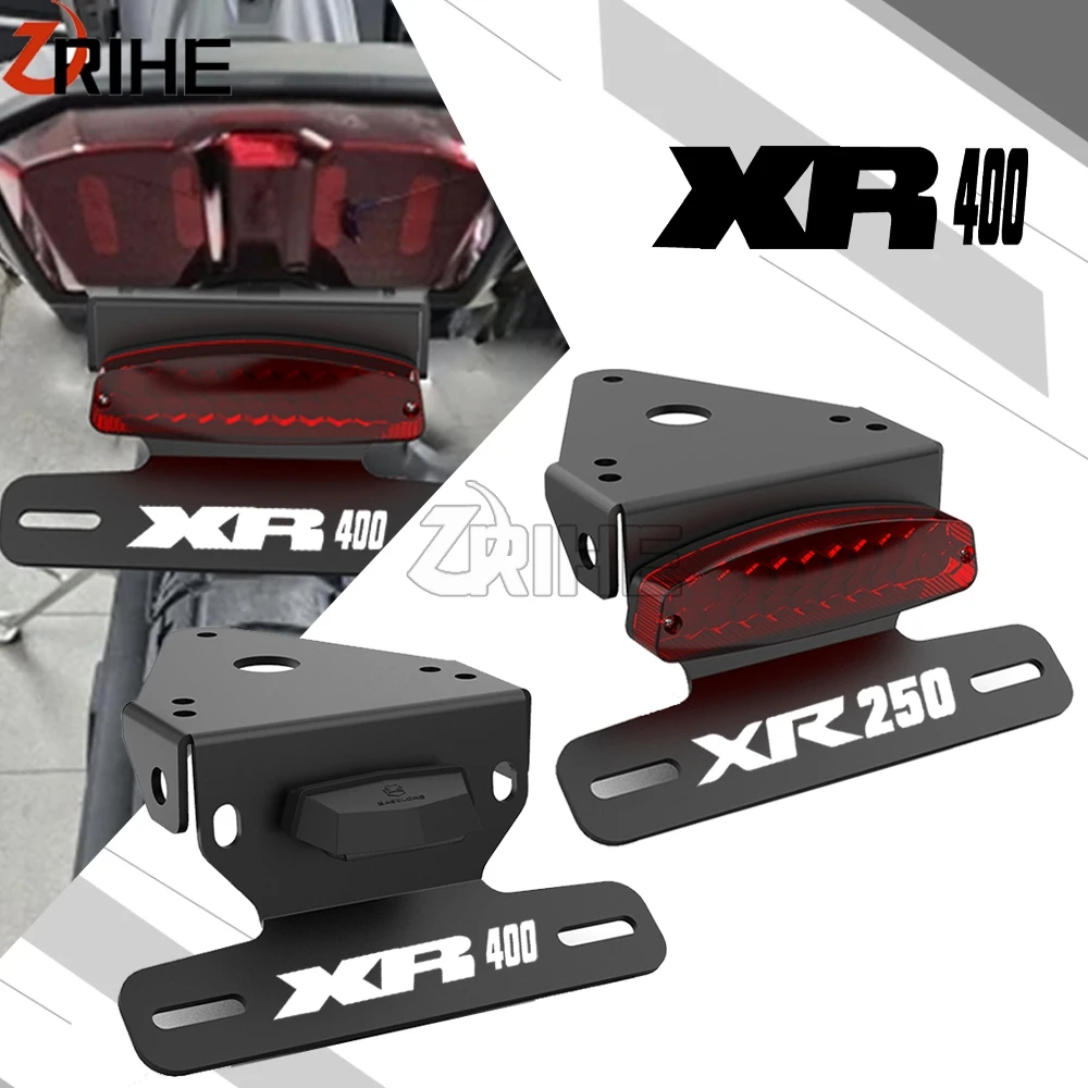 

Motor Aluminum Licence Plate Holder Set XR400 xr 400 250 XR250 2005-2008 For Honda Motard XR250R XR400R XR 400 250 R 1996-2003