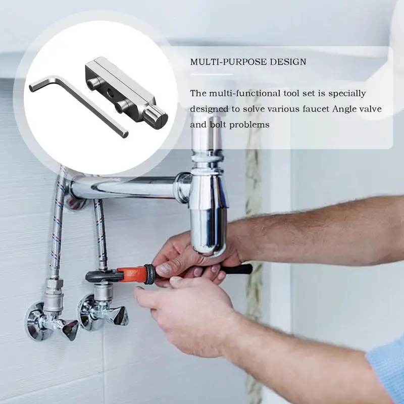 

Faucet Thread Extractor Tool Damaged Water Pipe Thread Remover Extraction Accessories Pulling Stripped Faucet Screw For Plumber