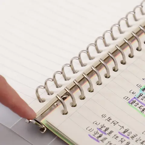 A5 B5 A4 बाइंडर नोटबुक रिफ़िल करने योग्य ग्रिड लाइन्ड ब्लैंक डॉटेड डायरी प्लानर जर्नल स्टेशनरी नोटपैड स्कूल ऑफिस सप्लाई 10 best sales नोटबुक A4 - №1