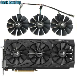 冷却ファン,asus gtx 1070,1080ti,1080,1070ti,1070, 1060,980ti,rx,580, 480, 87mm,新規