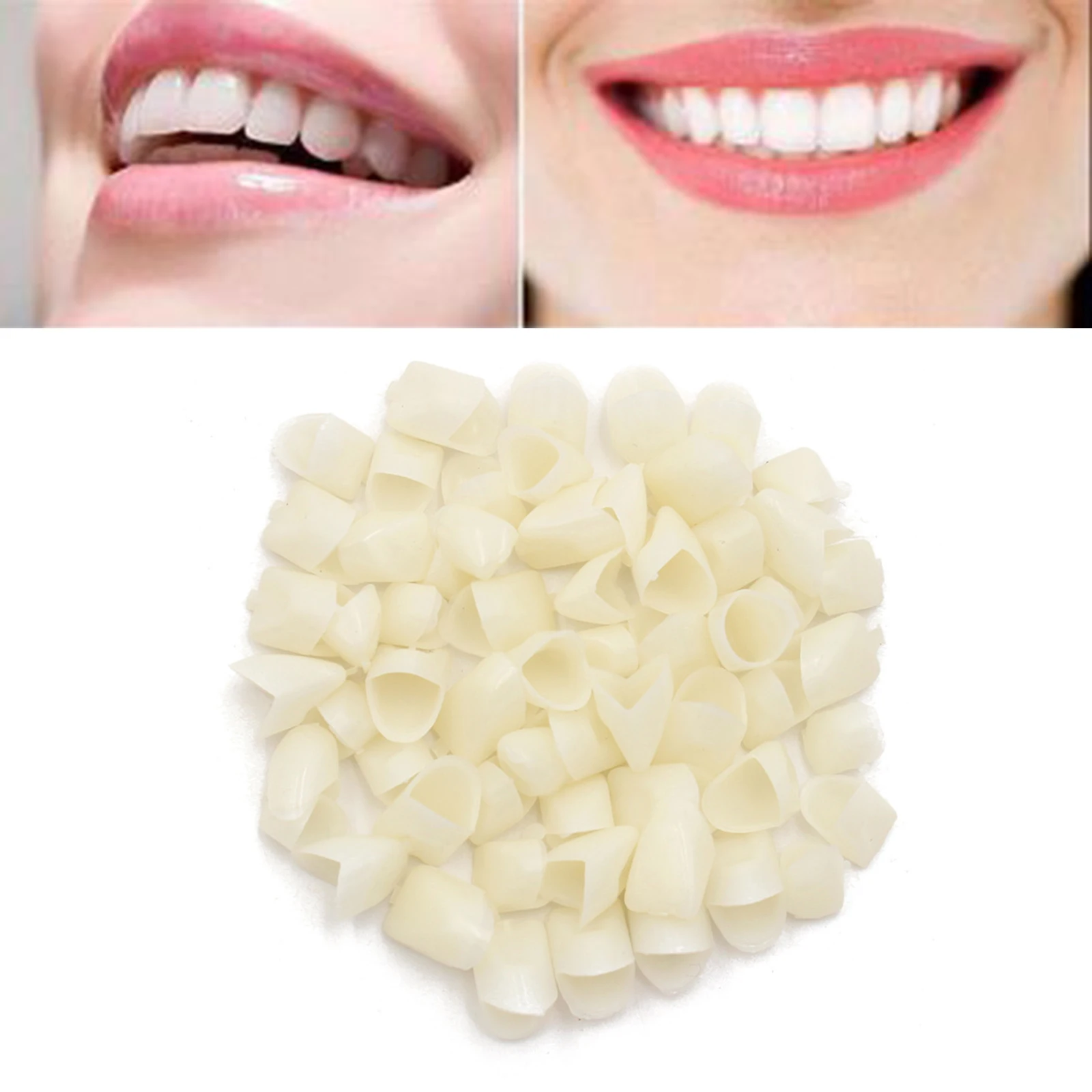 Temporary Tooth Repair Crowns Cover Filling Missing Broken Tooth Accessory Non-Toxic Materials Teeth Cover