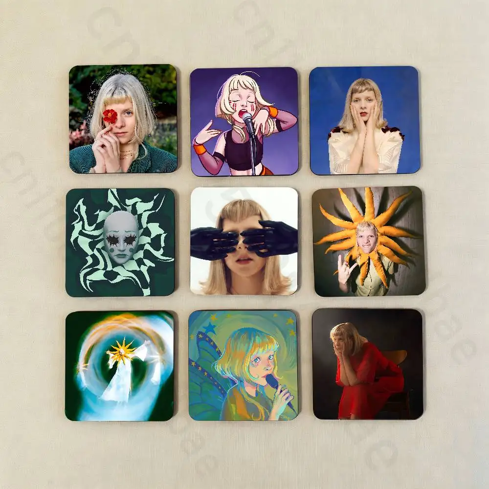 

A-aurora aksnes Fridge Magnet Personalized Magnetic Durable Plastic Square Picture Surface Fridge Magnets