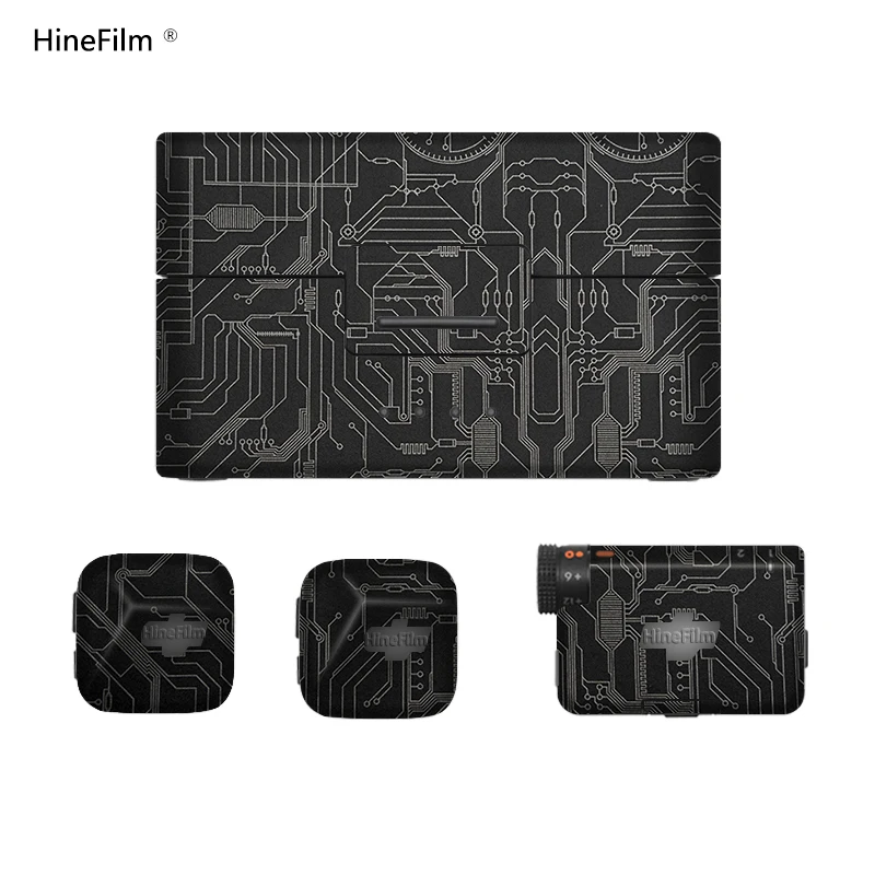 Hinefilm Skin für DJI Mic MINI Aufkleber Haut Schutzfolie für MIC MINI Wireless Mikrofon Aufkleber DJIMIC MINI Wraps Cover 10
