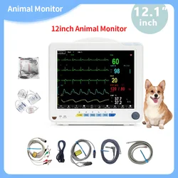 animal 12 inch multiparameter veterinary Patient Monitor TFT 12