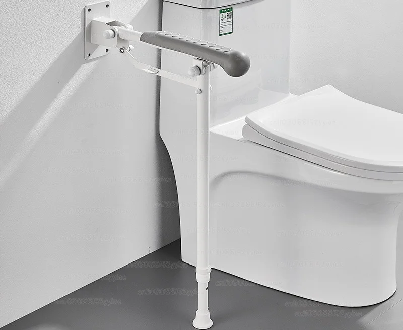 Foldable Barrier-free Toilet Railings, Stable Auxiliary Safety Handles for The Elderly and The Disabled, Bathroom Auxiliary Rods