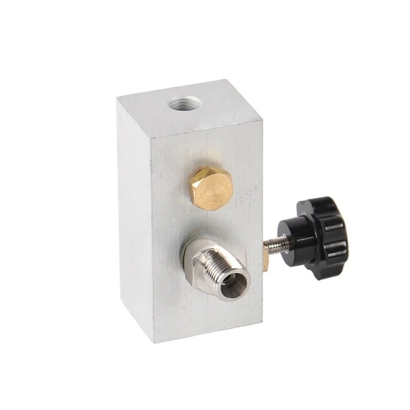 YONG HENG 0-300bar 0-4500PSI 0-30MPA High Pressure Air Compressor Pump Maintenance Accessory Part Aluminum Valve Block Assembly