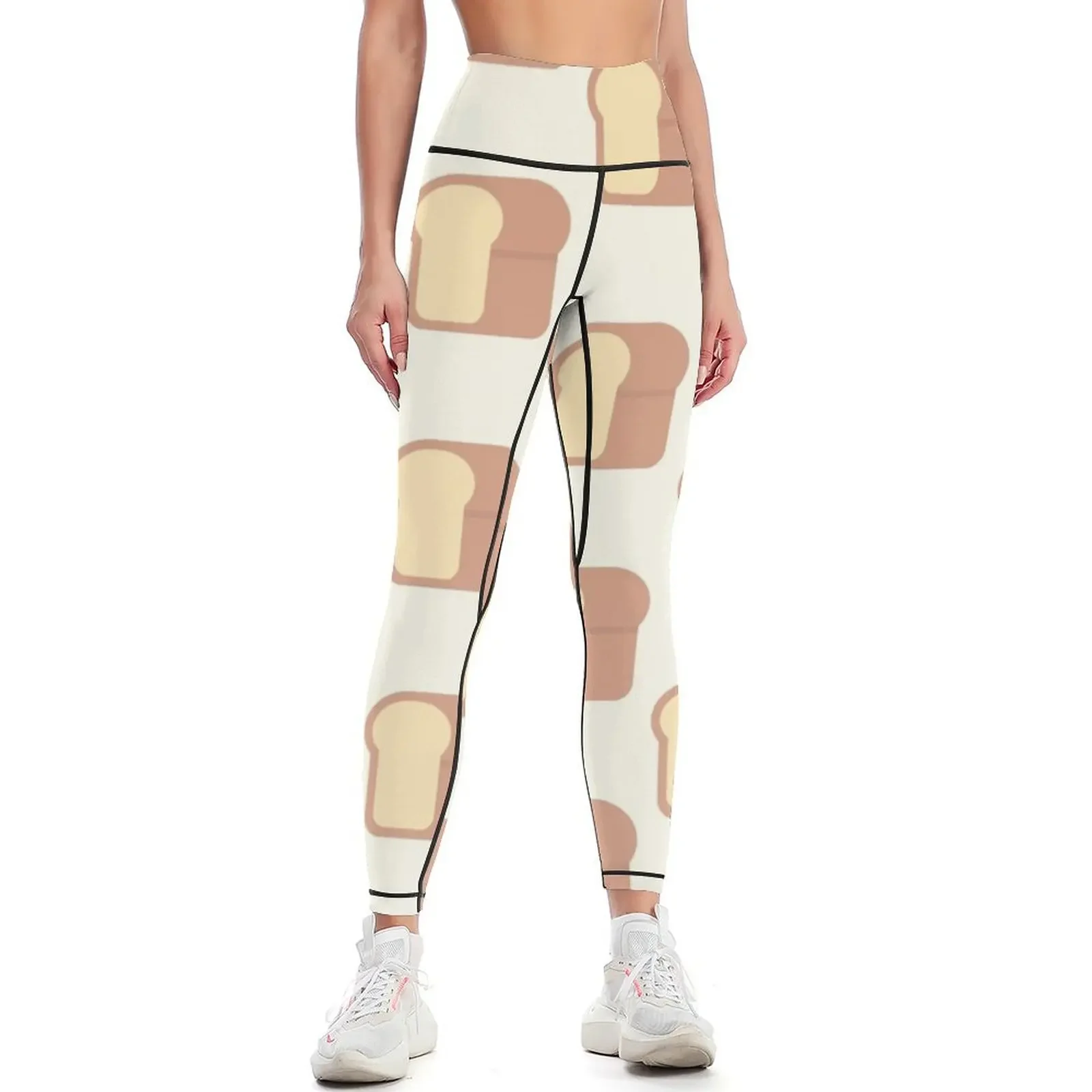 

Loaf of Bread Leggings fitness set gym workout clothes for jogging pants sporty woman push up Womens Leggings