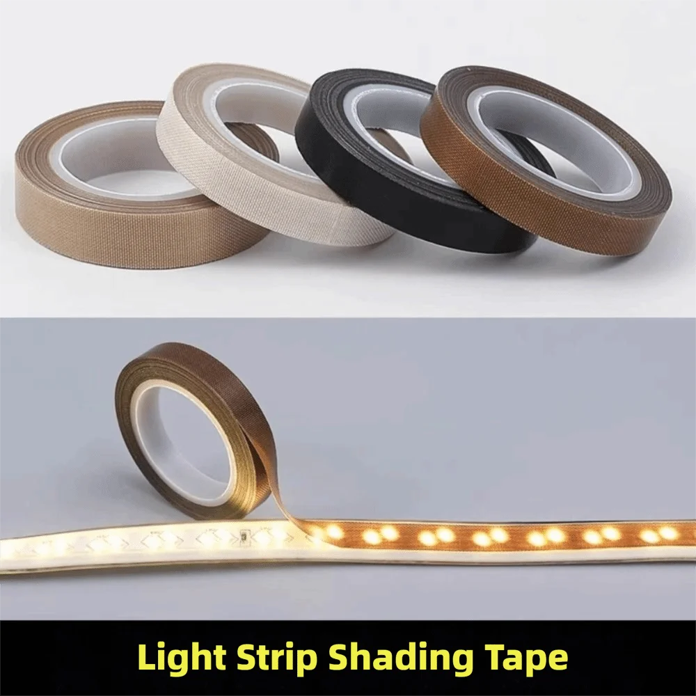 9m/Roll LED Light Strip Shading Tape Self-Adhesive Waterproof Light Blocking Tape Heat Resistant Anti Glare