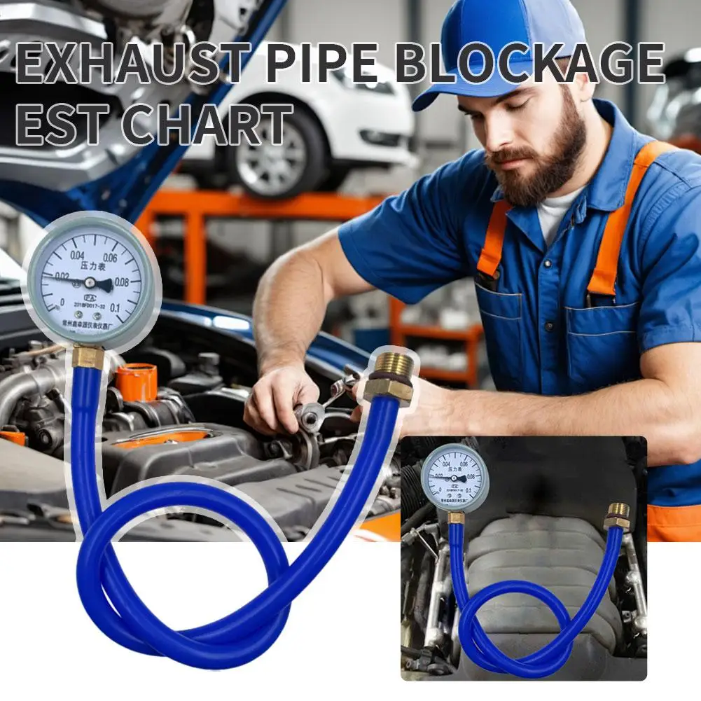 

Exhaust Blockage Detection Catalytic Plugging Meter Pipe Clogging Accessories Gauge Car Parts Emission Tester Table Auto H5R8