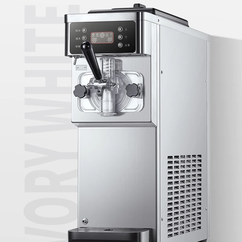 Tafelblad Ijs Maker Desktop Softijs Machine 1 Smaak Ijs Machine 6L Desktop ijsmachine