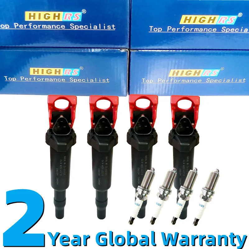 Ignition coil fit BMW E46 E60 E82 E83 E84 E85 E90 E91 E92 N54 N46B20 318i 320i 330i 528i 535i 550i 650i 750i X3 X5 Z4 0221504470