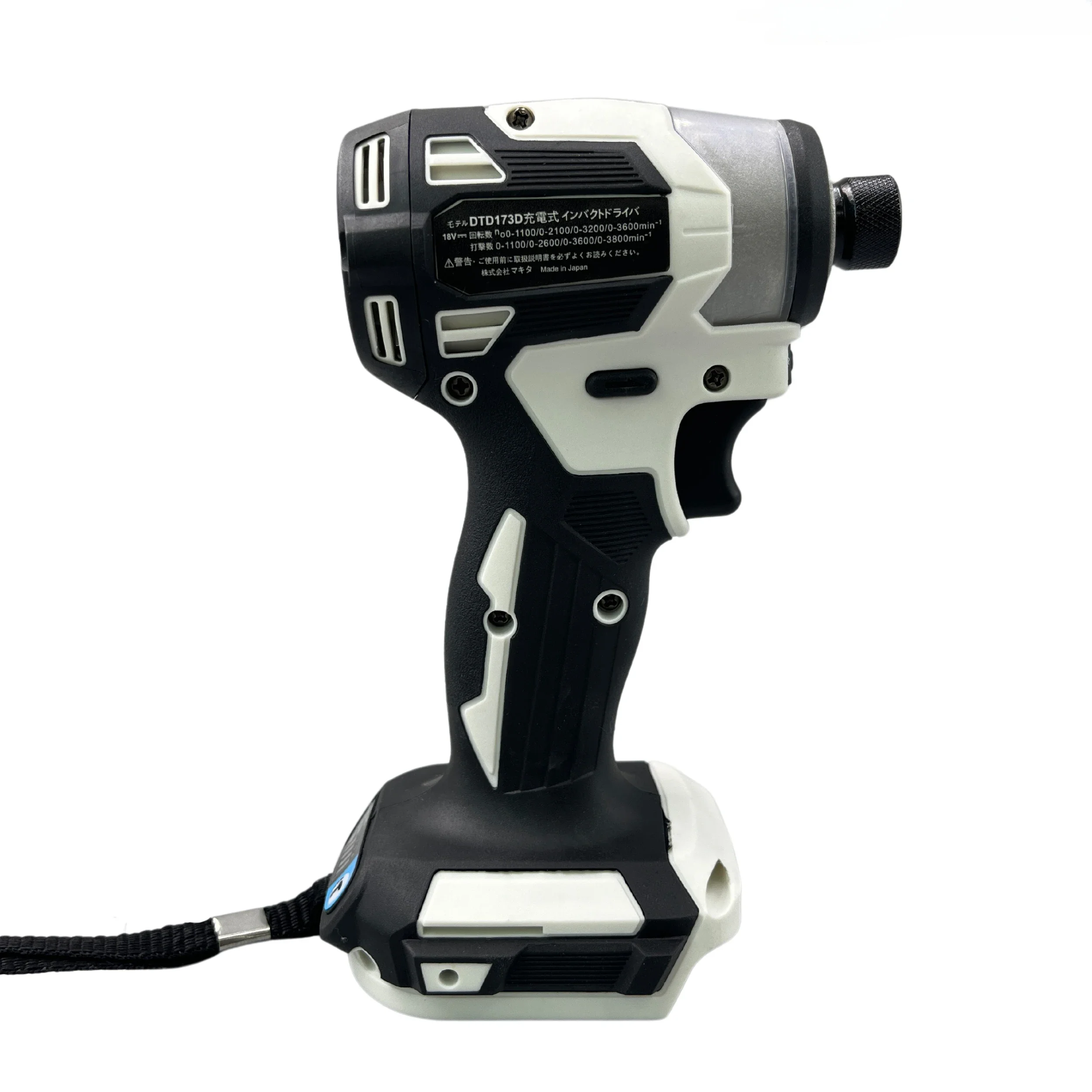 Makita DTD173 18V Brushless White Cordless Impact Driver Motor Electric Drill Wood/Bolt/T-Mode 180 N · M Rechargeable Tool