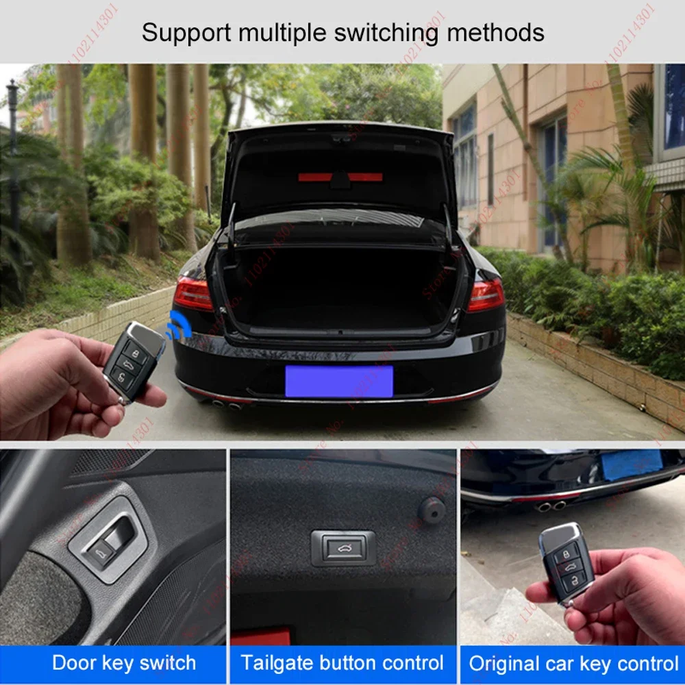 Smart Auto Electric TailGate Lift for Volkswagen Taos/Beetle/CC/TAYRON/Tigua Control Set Height Avoid Pinch With Latch Function