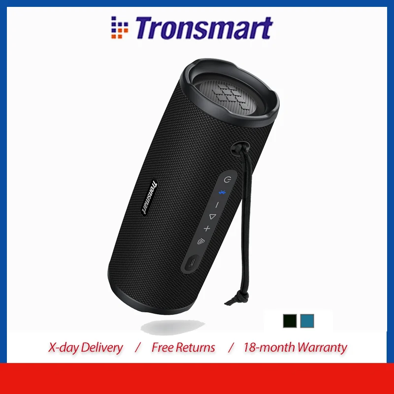 Tronsmart Enceinte portable d'extérieur Mirtune C3 Plus 50W avec BT6, Auracast ™ Sync, étanche IPX7, NOUVEAU 2026 pour le camping, les voyages