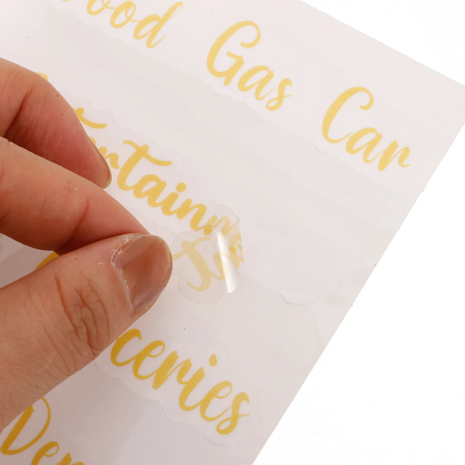 

10 Sheets Sticker Letters Gold Letter Stickers PVC Cash Budget Planner Envelope Labels Self Adhesive Compact Household
