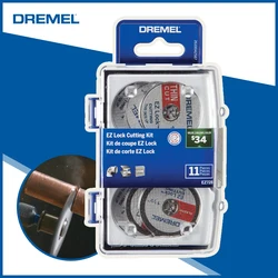 Dremel EZ728-01 / EZ688-01 EZ Lock Rotary Tool Cutting Discs Accessory Kit 11 pcs EZ Lock Cutting Kit Cut-Off Wheels Set
