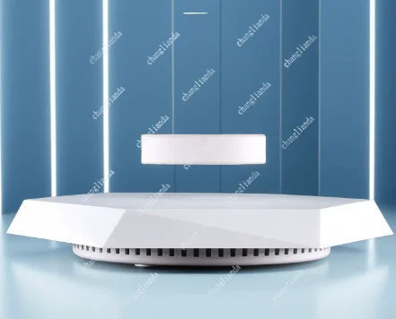 Magnetic levitation display stand ornament tray, empty study, office, bedroom decoration, home ornament