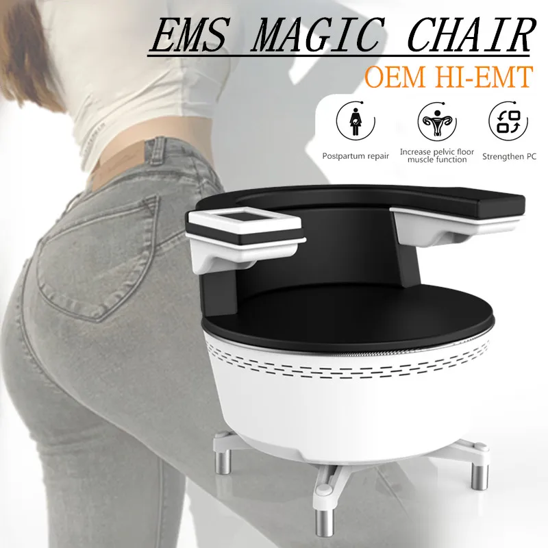 2025 Non-invasive EMS Pelvic Floor Muscle Repair Kegel Exerciser EMS Chair Electromagnetic EMS Chair Repair Pelvic Floor