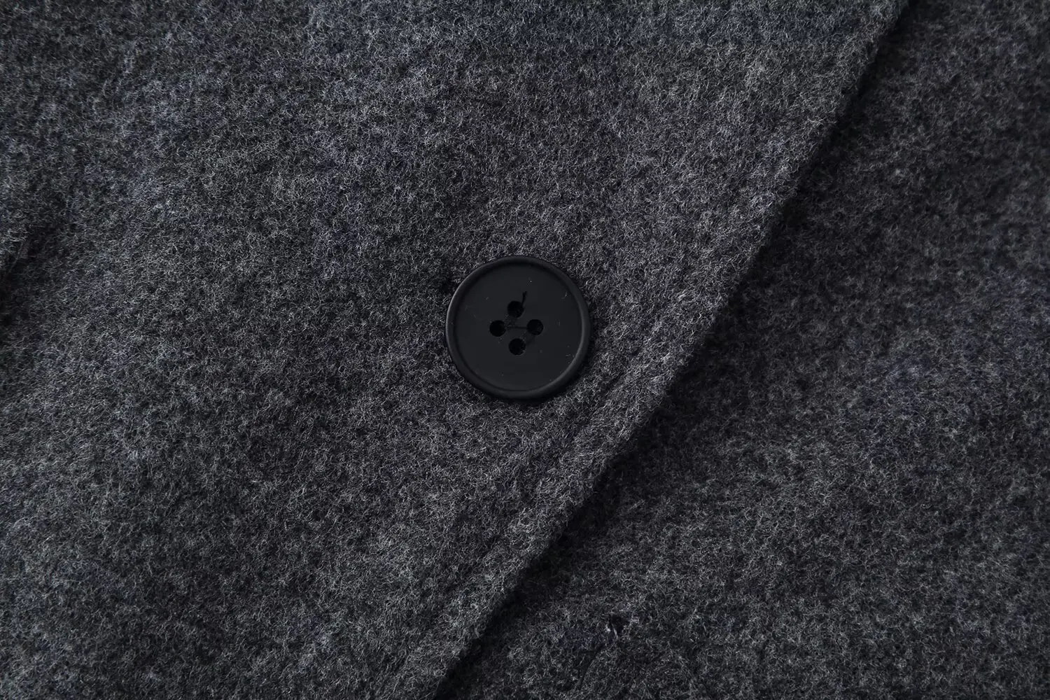 معطف صوف بأكمام طويلة وياقة نصف عالية وصدر واحد أنيق وعصري ونمط جديد، ملابس مكتبية مريحة، كاجوال نحن #4